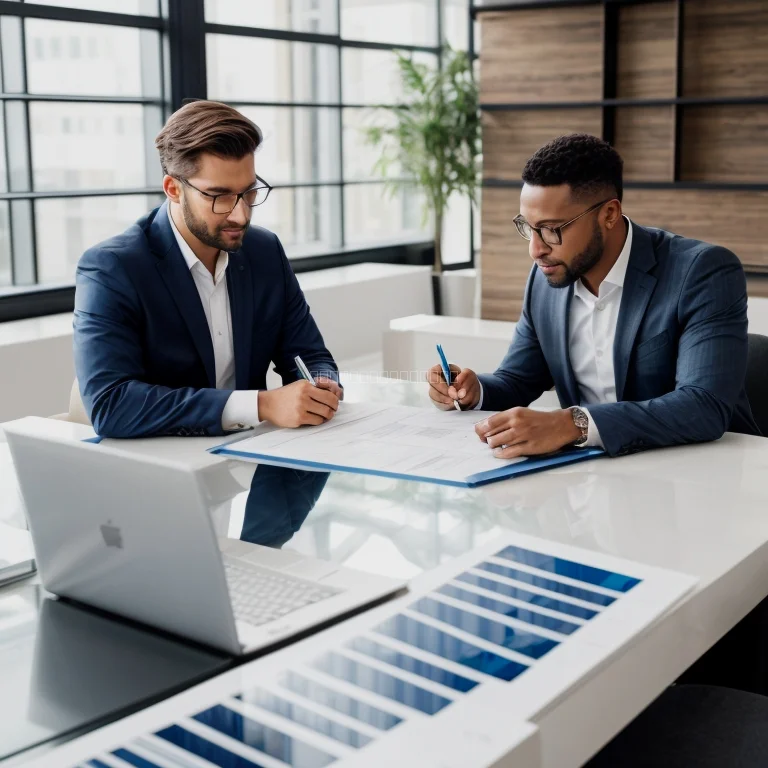 EstateNowa team processing property transfer documents